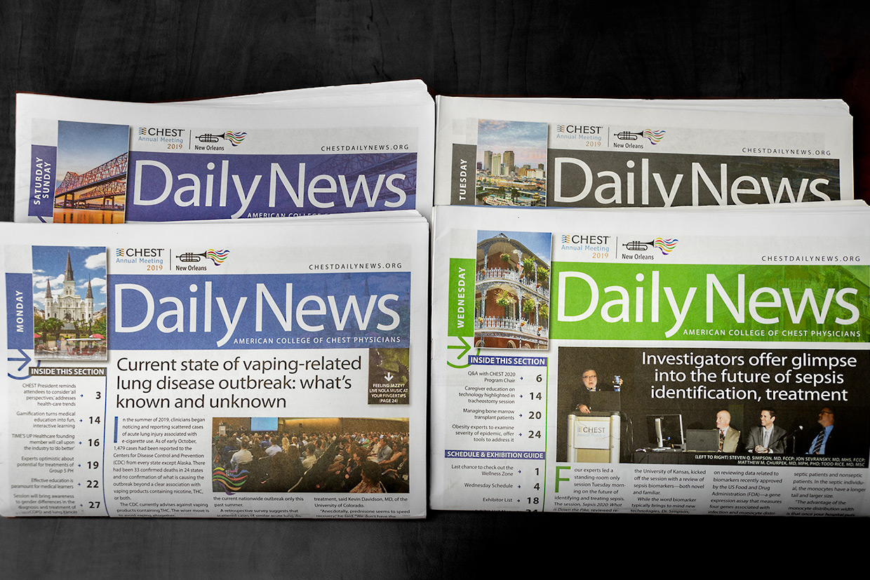American College of Chest Physicians CHEST Daily News